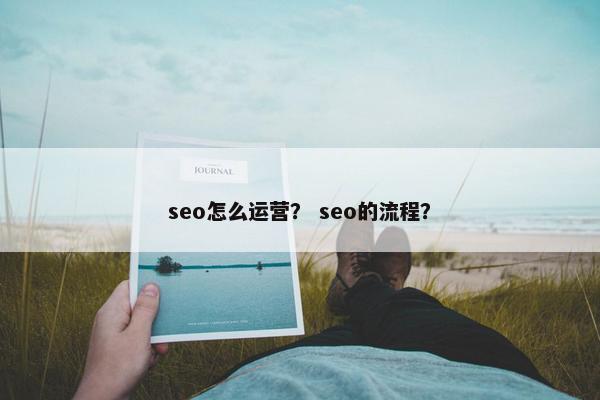 seo怎么运营？ seo的流程？