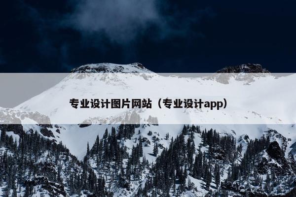 专业设计图片网站（专业设计app）