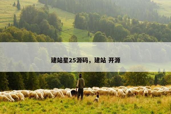 建站星25源码，建站 开源