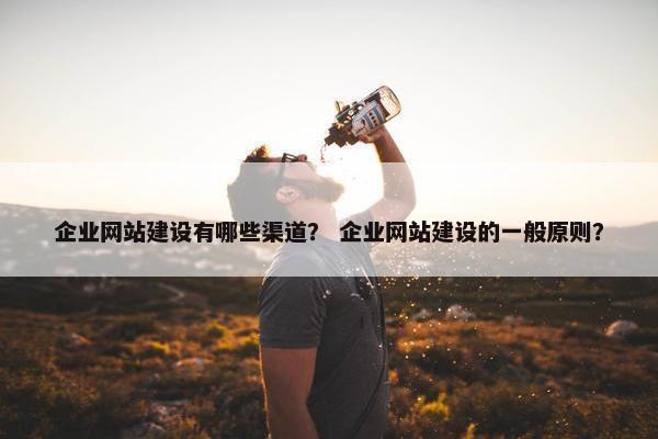 企业网站建设有哪些渠道？ 企业网站建设的一般原则？