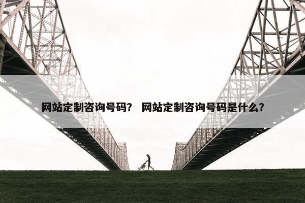网站定制咨询号码？ 网站定制咨询号码是什么？
