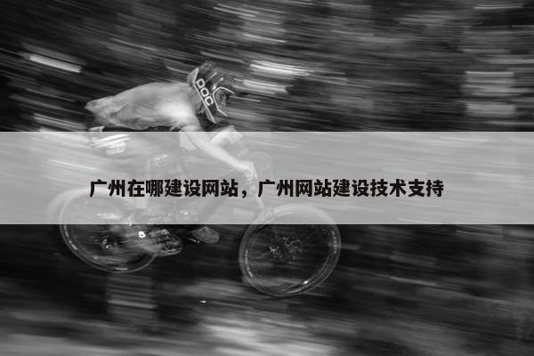 广州在哪建设网站，广州网站建设技术支持