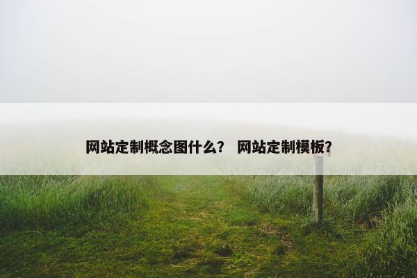 网站定制概念图什么？ 网站定制模板？