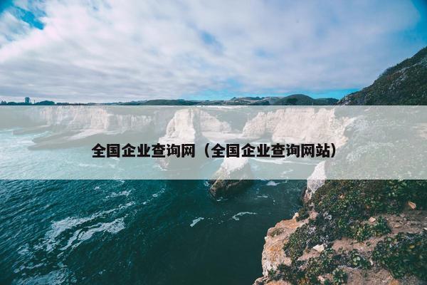 全国企业查询网（全国企业查询网站）