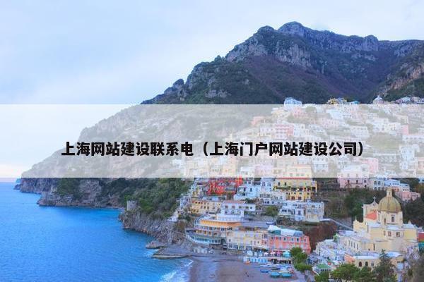 上海网站建设联系电（上海门户网站建设公司）