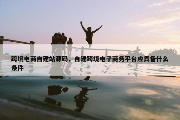跨境电商自建站源码，自建跨境电子商务平台应具备什么条件
