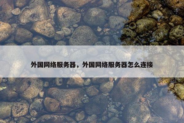 外国网络服务器，外国网络服务器怎么连接