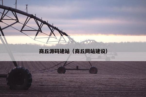 商丘源码建站（商丘网站建设）