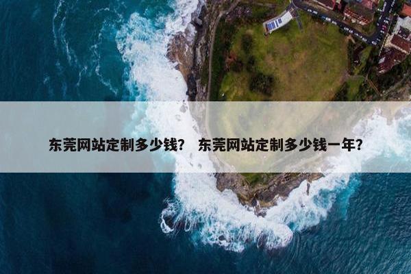 东莞网站定制多少钱？ 东莞网站定制多少钱一年？