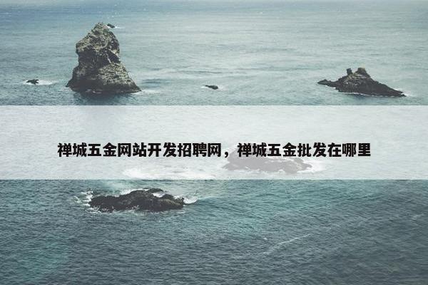 禅城五金网站开发招聘网，禅城五金批发在哪里
