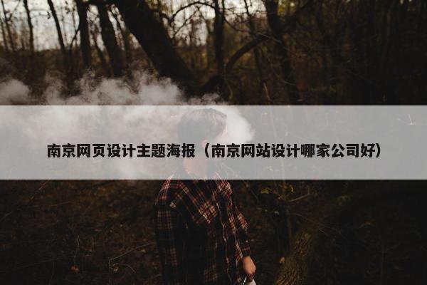 南京网页设计主题海报（南京网站设计哪家公司好）