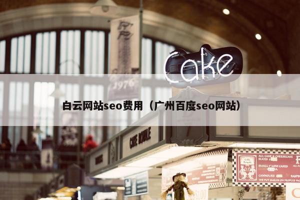 白云网站seo费用（广州百度seo网站）