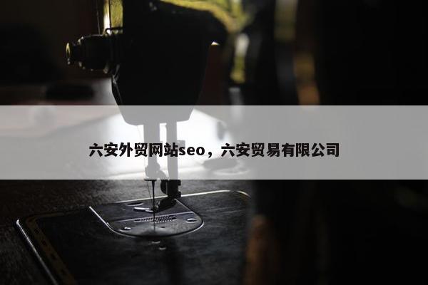 六安外贸网站seo，六安贸易有限公司