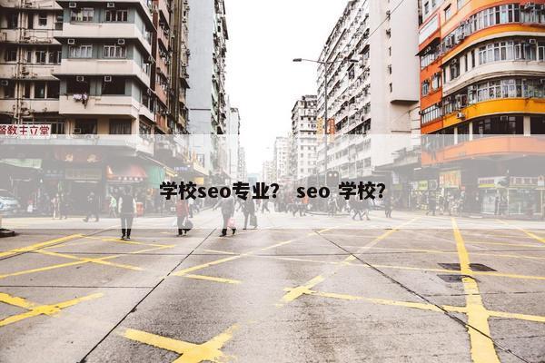 学校seo专业？ seo 学校？
