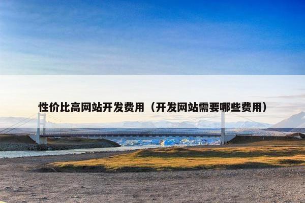 性价比高网站开发费用（开发网站需要哪些费用）