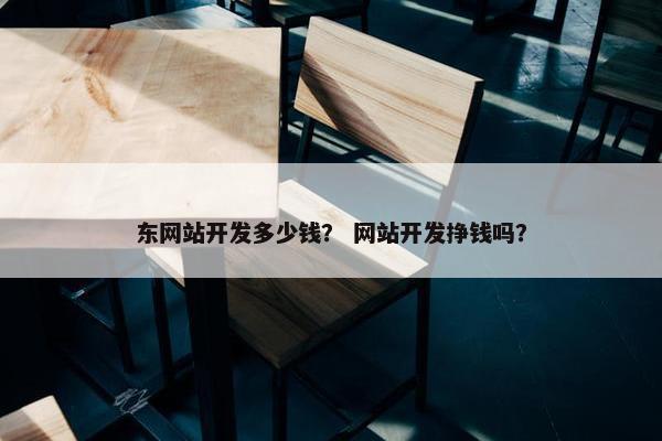 东网站开发多少钱？ 网站开发挣钱吗？
