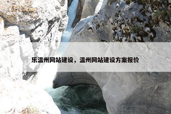 乐温州网站建设，温州网站建设方案报价