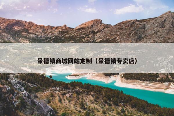 景德镇商城网站定制（景德镇专卖店）