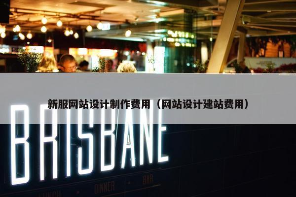 新服网站设计制作费用（网站设计建站费用）