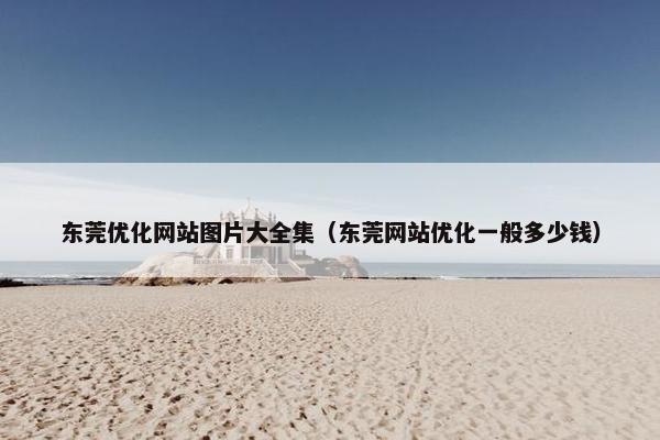 东莞优化网站图片大全集（东莞网站优化一般多少钱）