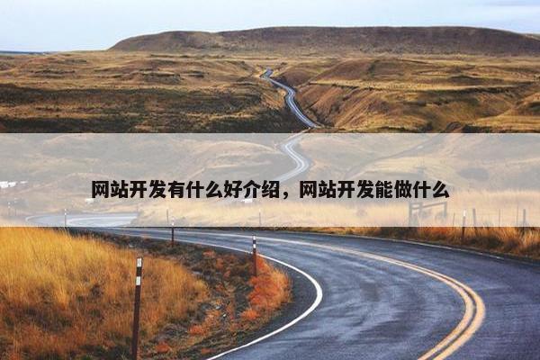 网站开发有什么好介绍，网站开发能做什么