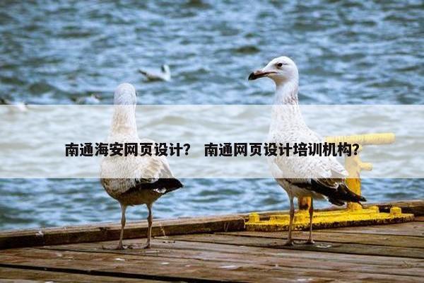 南通海安网页设计？ 南通网页设计培训机构？