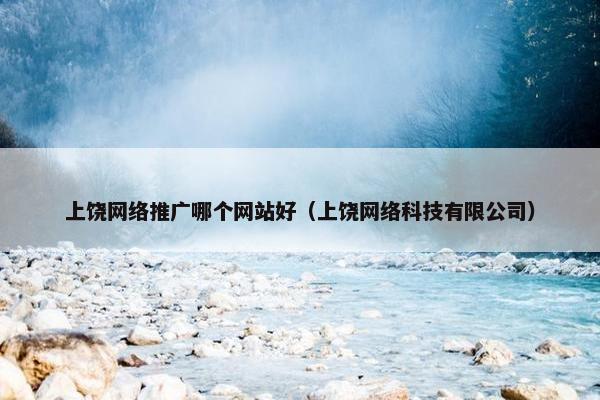上饶网络推广哪个网站好（上饶网络科技有限公司）