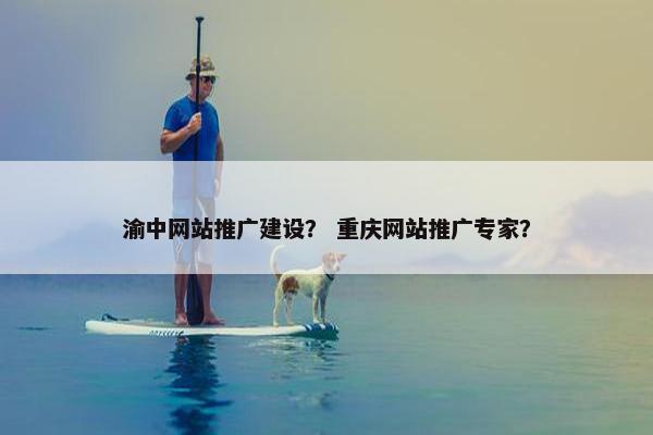 渝中网站推广建设？ 重庆网站推广专家？
