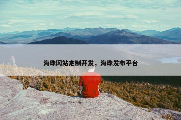 海珠网站定制开发，海珠发布平台