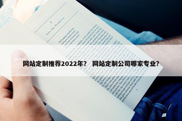 网站定制推荐2022年？ 网站定制公司哪家专业？