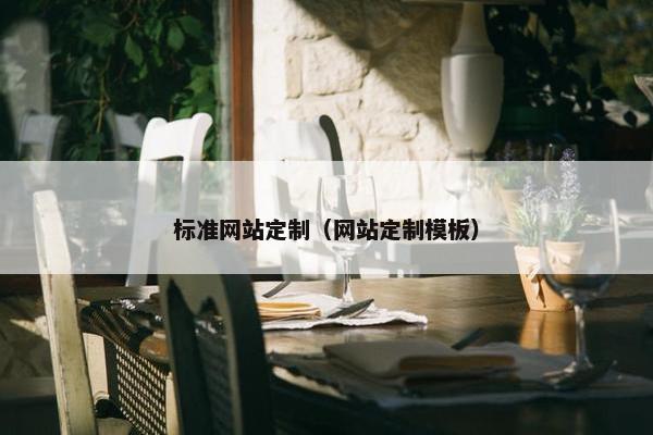 标准网站定制（网站定制模板）