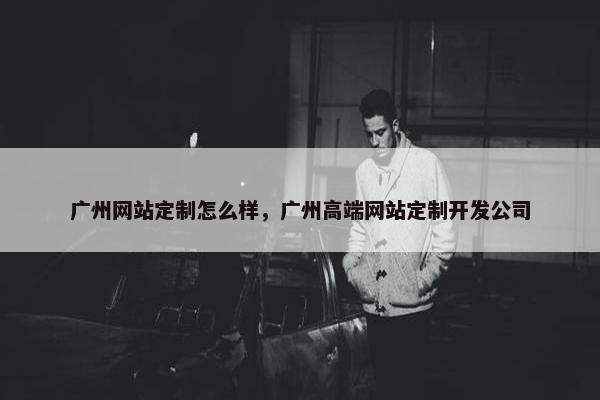 广州网站定制怎么样，广州高端网站定制开发公司