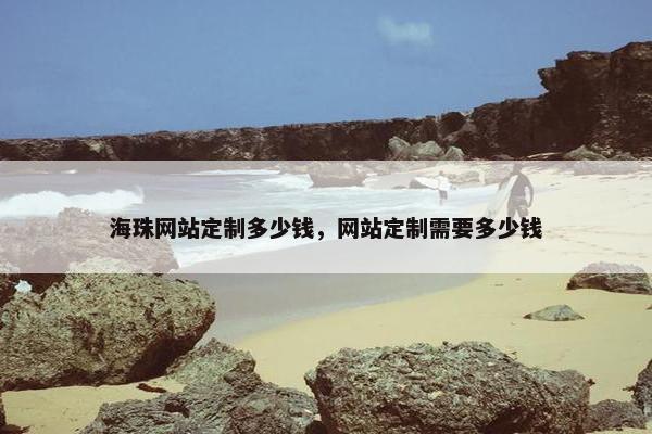 海珠网站定制多少钱，网站定制需要多少钱