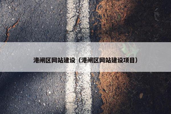 港闸区网站建设（港闸区网站建设项目）