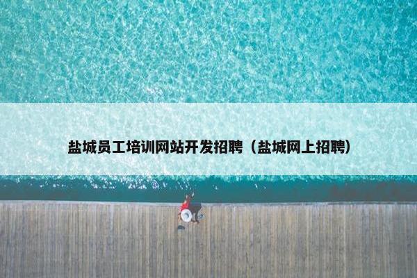 盐城员工培训网站开发招聘（盐城网上招聘）