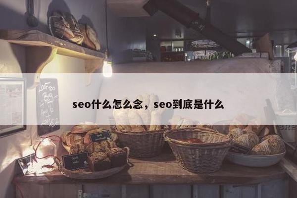 seo什么怎么念，seo到底是什么