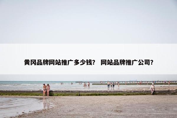 黄冈品牌网站推广多少钱？ 网站品牌推广公司？