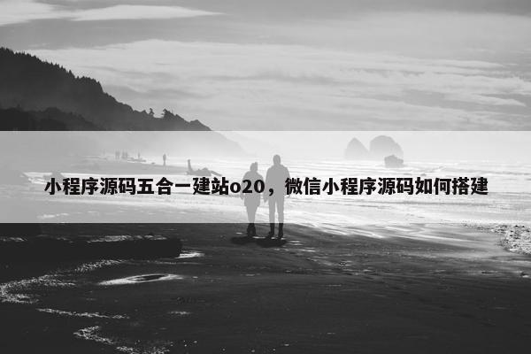小程序源码五合一建站o20，微信小程序源码如何搭建