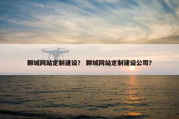 聊城网站定制建设？ 聊城网站定制建设公司？