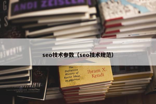 seo技术参数（seo技术规范）