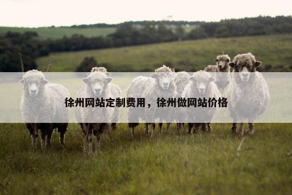 徐州网站定制费用，徐州做网站价格