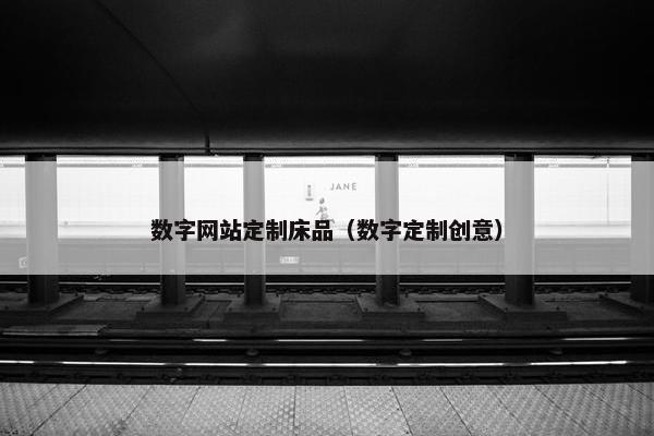 数字网站定制床品（数字定制创意）