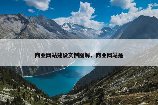 商业网站建设实例图解，商业网站是