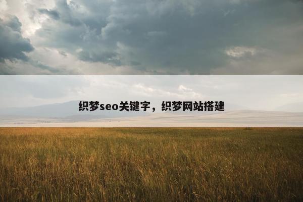 织梦seo关键字，织梦网站搭建