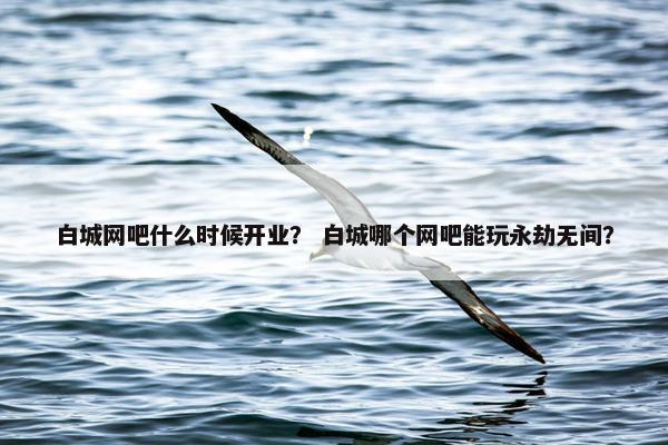 白城网吧什么时候开业？ 白城哪个网吧能玩永劫无间？
