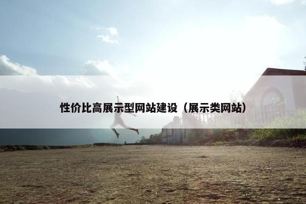 性价比高展示型网站建设（展示类网站）