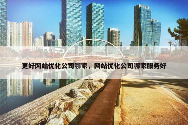 更好网站优化公司哪家，网站优化公司哪家服务好