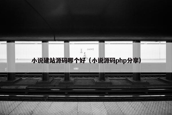 小说建站源码哪个好（小说源码php分享）