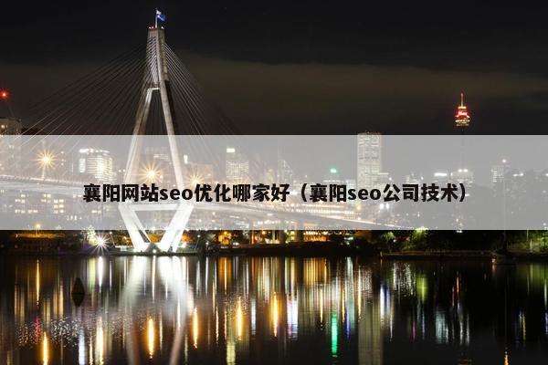襄阳网站seo优化哪家好（襄阳seo公司技术）