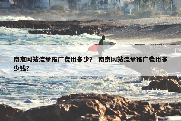 南京网站流量推广费用多少？ 南京网站流量推广费用多少钱？